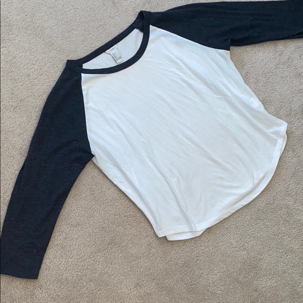 Casual baseball tee